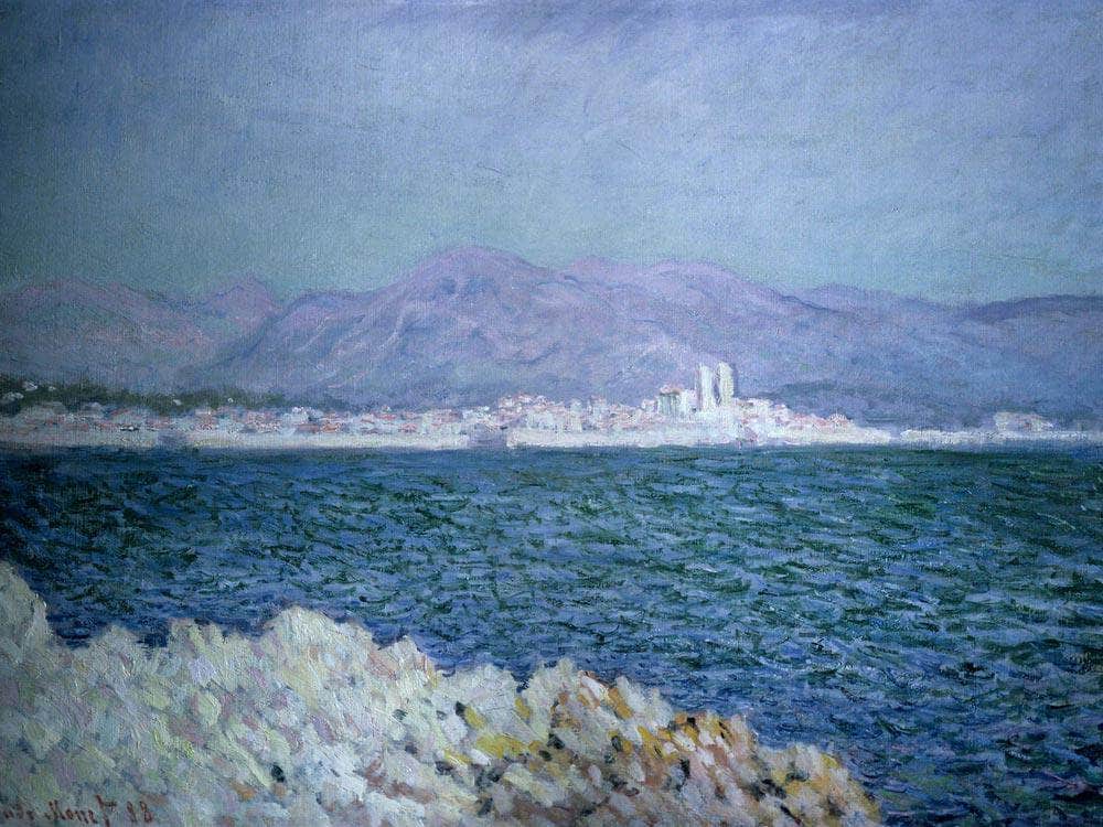 Gulf Of Antibes By Monet Claude Fine Art Print