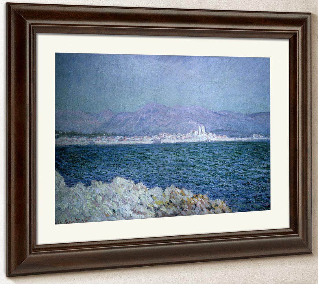 Gulf Of Antibes By Monet Claude Fine Art Print