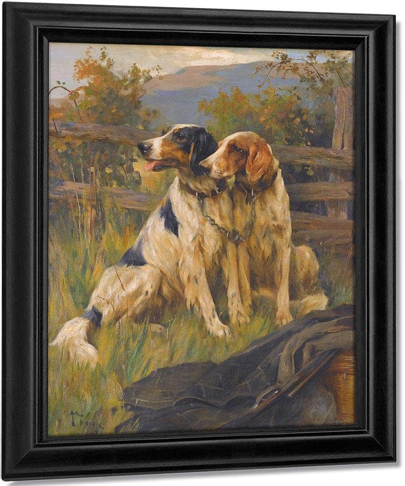 Gun Dogs By Arthur Wardle Fine Art Print