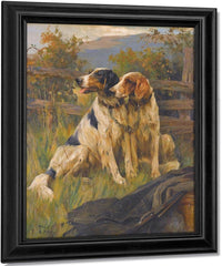 Gun Dogs By Arthur Wardle Fine Art Print