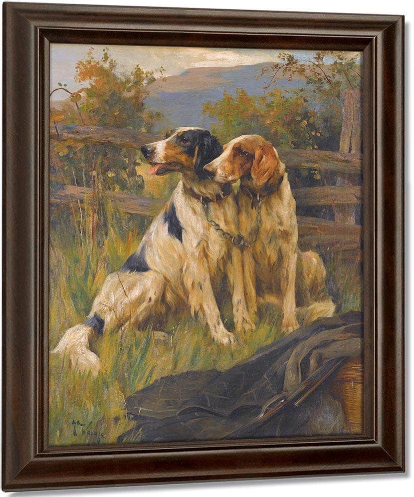 Gun Dogs By Arthur Wardle Fine Art Print