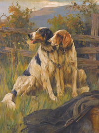 Gun Dogs By Arthur Wardle Fine Art Print