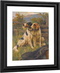 Gun Dogs By Arthur Wardle Fine Art Print