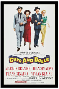 Guys And Dolls  Vintage Poster Fine Art Print