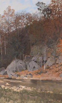 Gywnn Falls, 1901 By Henry F. Farny Fine Art Print