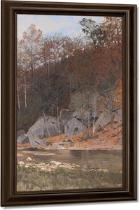 Gywnn Falls, 1901 By Henry F. Farny Fine Art Print