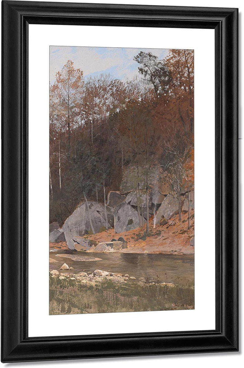 Gywnn Falls, 1901 By Henry F. Farny Fine Art Print