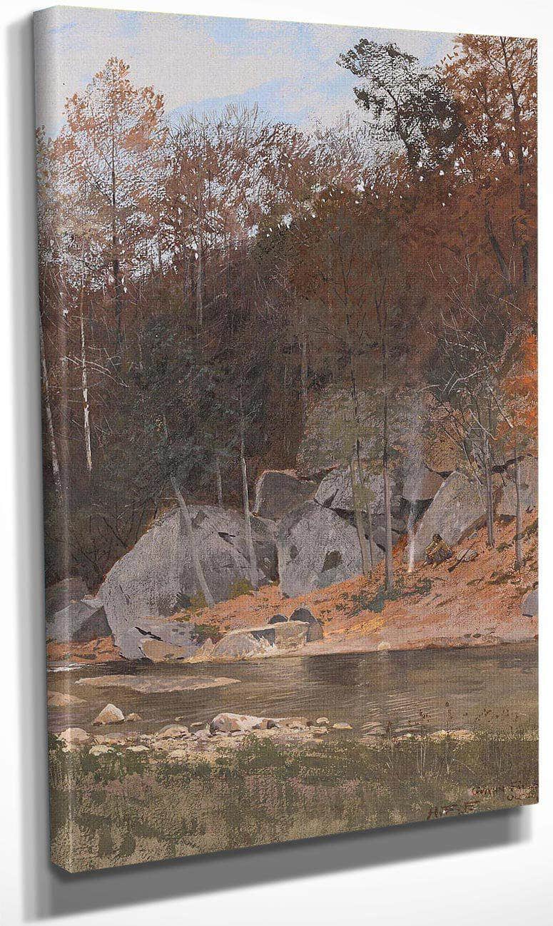 Gywnn Falls, 1901 By Henry F. Farny Fine Art Print