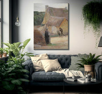 Hail Mary By Luc Olivier Merson Fine Art Print