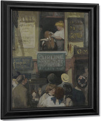 Hairdresser's Window By John Sloan Fine Art Print