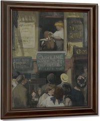Hairdresser's Window By John Sloan Fine Art Print