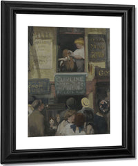 Hairdresser's Window By John Sloan Fine Art Print