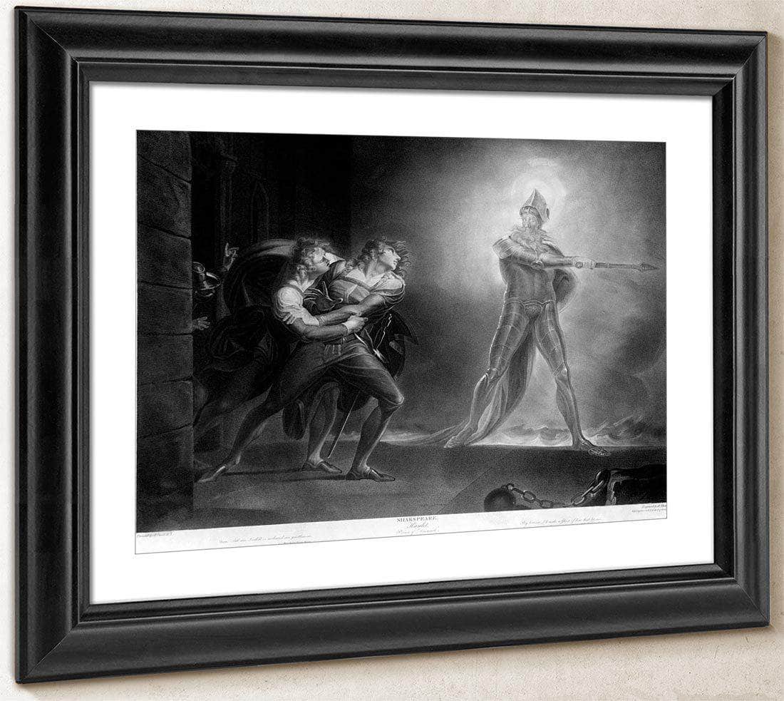 Hamlet, Prince Of Demark Act I Scene Iv By Henry Fuseli Fine Art Print