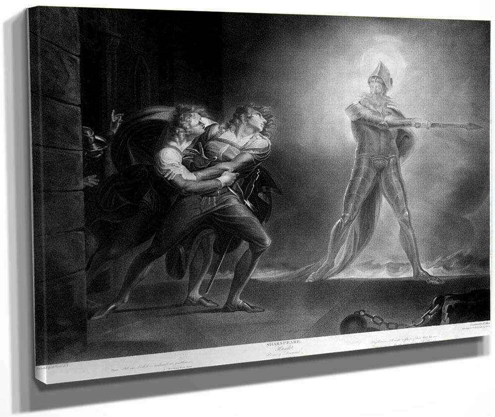 Hamlet, Prince Of Demark Act I Scene Iv By Henry Fuseli Fine Art Print
