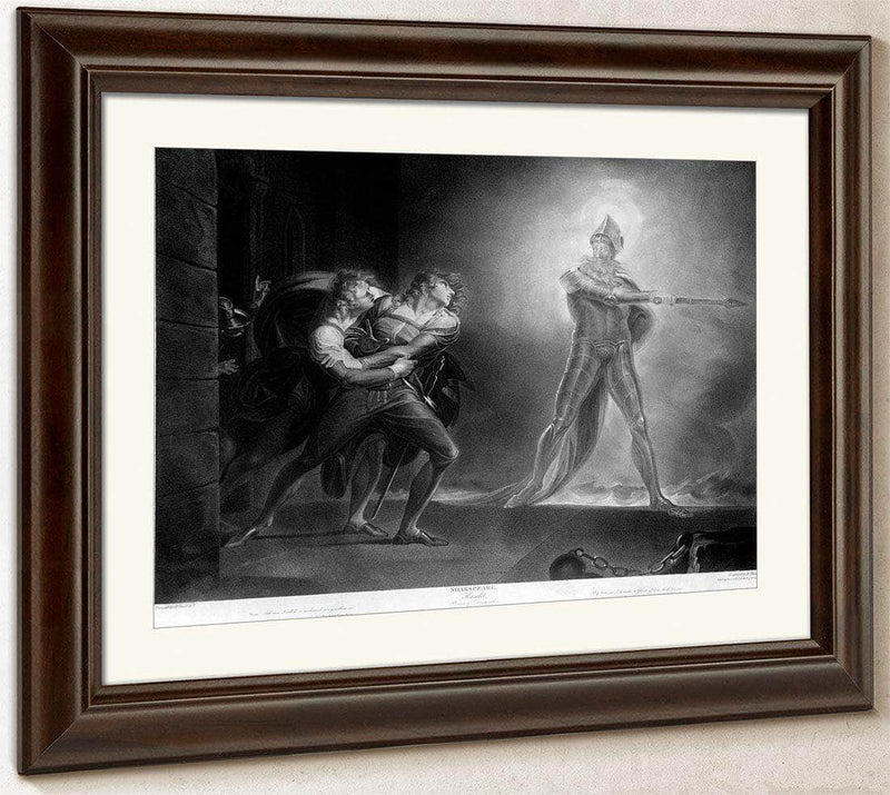Hamlet, Prince Of Demark Act I Scene Iv By Henry Fuseli Fine Art Print