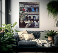 Hammersteins Roof Garden 1901 By William Glackens Fine Art Print