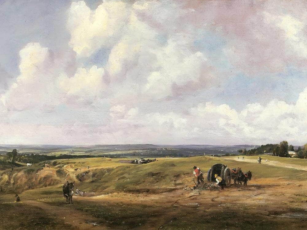 Hampstead Heath By John Constable Fine Art Print