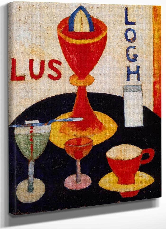 Handsome Drinks By Marsden Hartley Fine Art Print