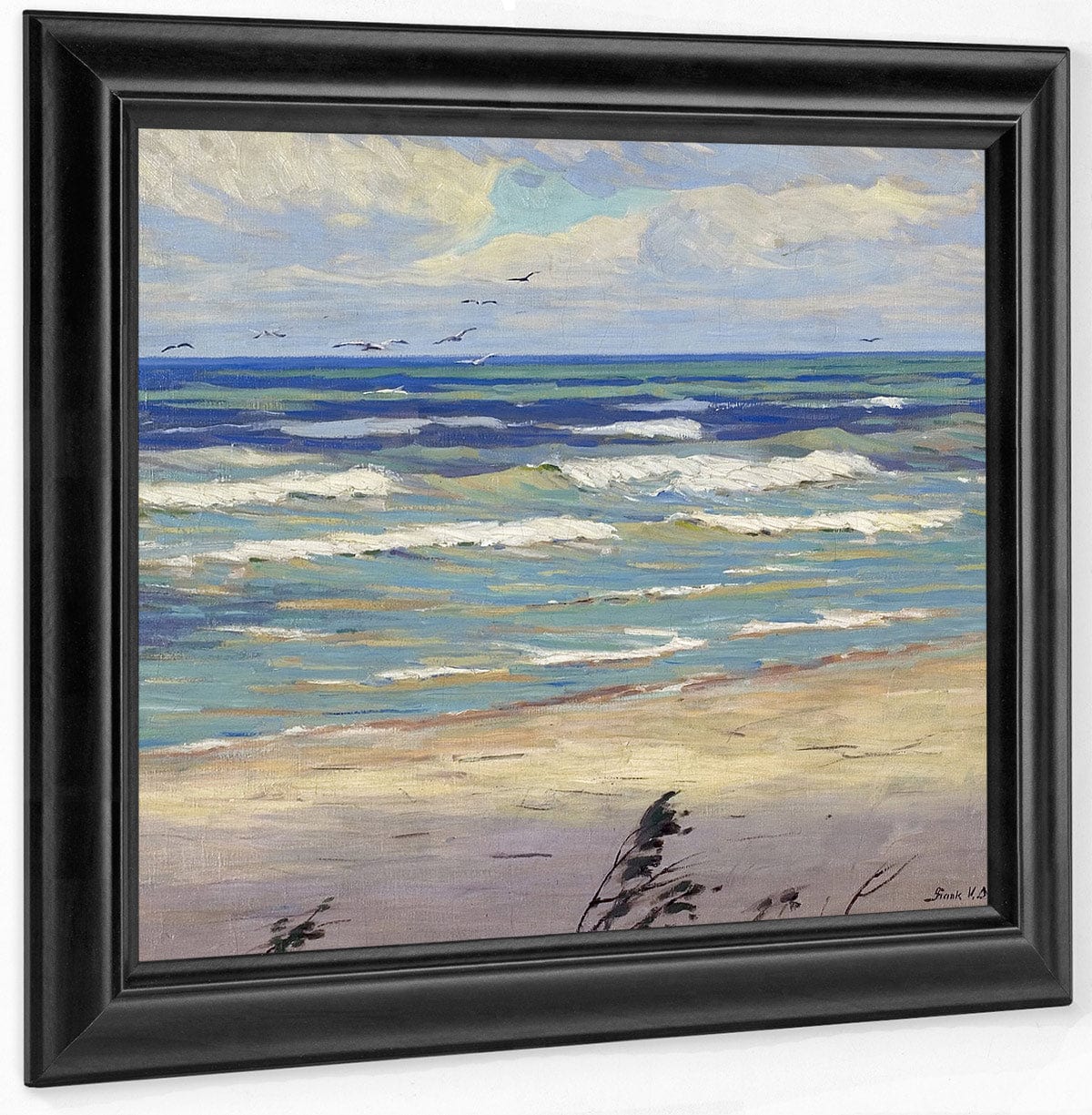 Harbingers Of The Storm By Frank V. Dudley Fine Art Print