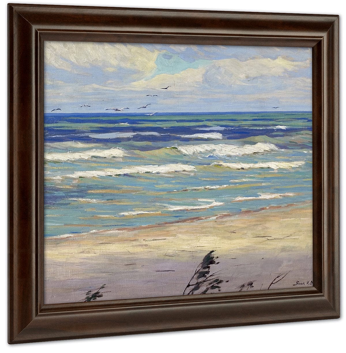 Harbingers Of The Storm By Frank V. Dudley Fine Art Print