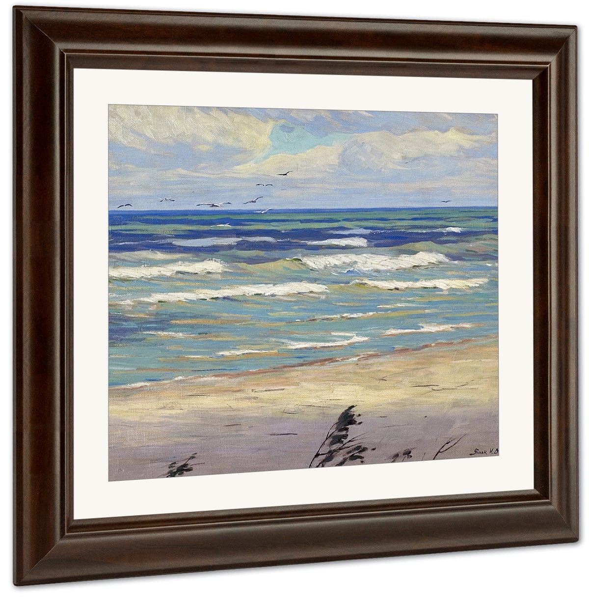 Harbingers Of The Storm By Frank V. Dudley Fine Art Print