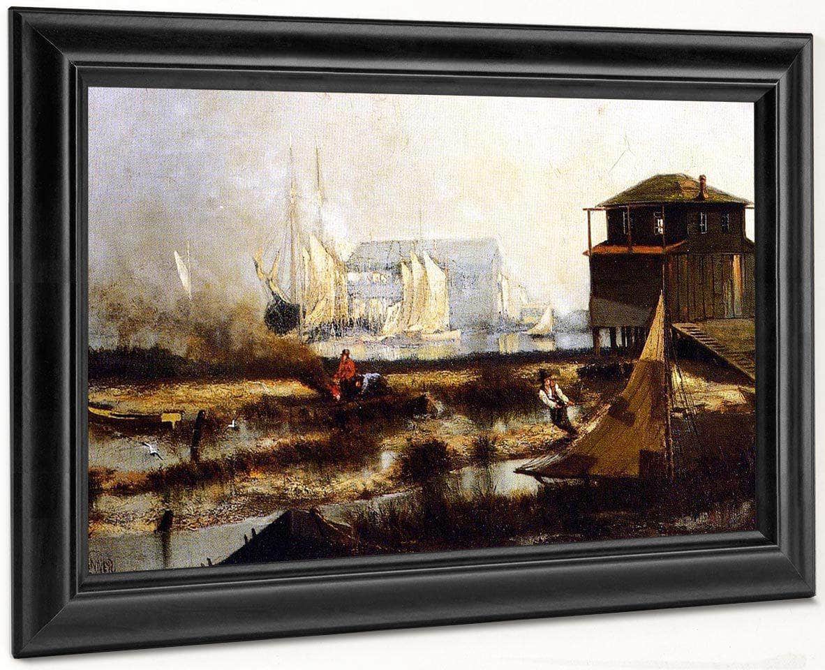 Harbor Scene By Henry Ossawa Tanner Fine Art Print