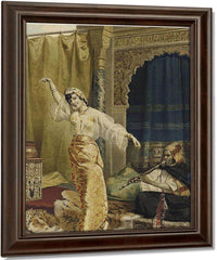 Harem Dancer By Vincent Stiepevich Fine Art Print