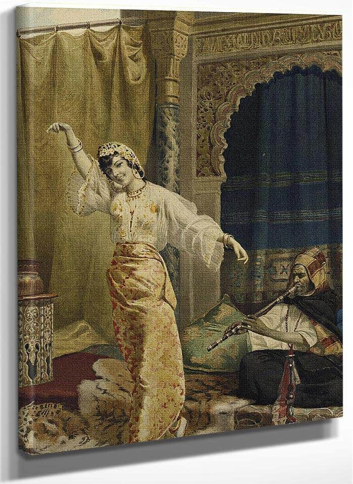 Harem Dancer By Vincent Stiepevich Fine Art Print
