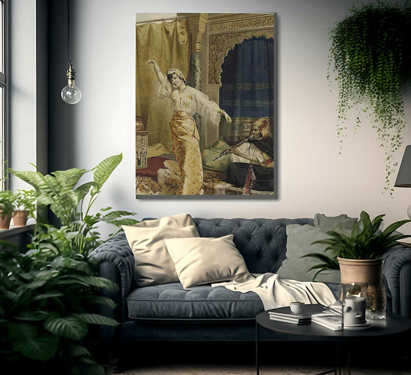 Harem Dancer By Vincent Stiepevich Fine Art Print