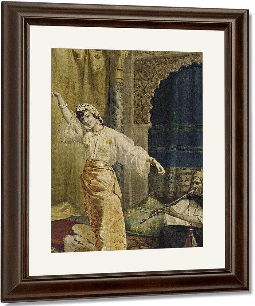 Harem Dancer By Vincent Stiepevich Fine Art Print