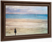 Harmony In Blue And Silver Trouville By James McNeill Whistler Fine Art Print