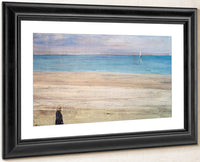 Harmony In Blue And Silver Trouville By James McNeill Whistler Fine Art Print