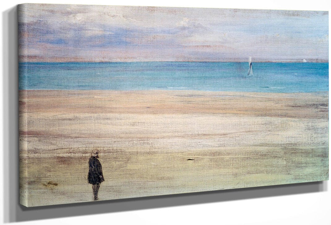 Harmony In Blue And Silver Trouville By James McNeill Whistler Fine Art Print