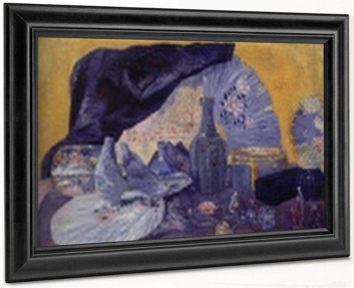 Harmony In Blue By James Ensor Fine Art Print