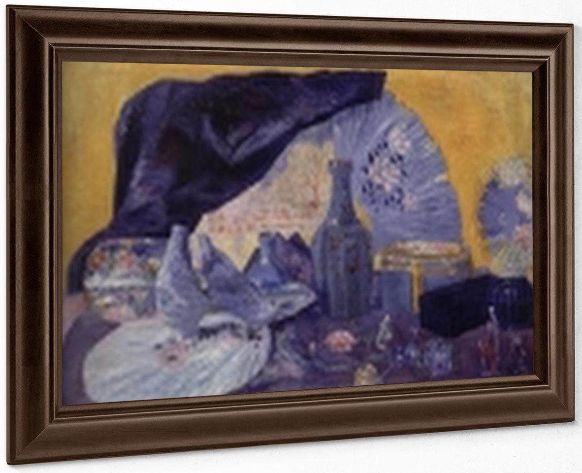 Harmony In Blue By James Ensor Fine Art Print