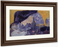 Harmony In Blue By James Ensor Fine Art Print