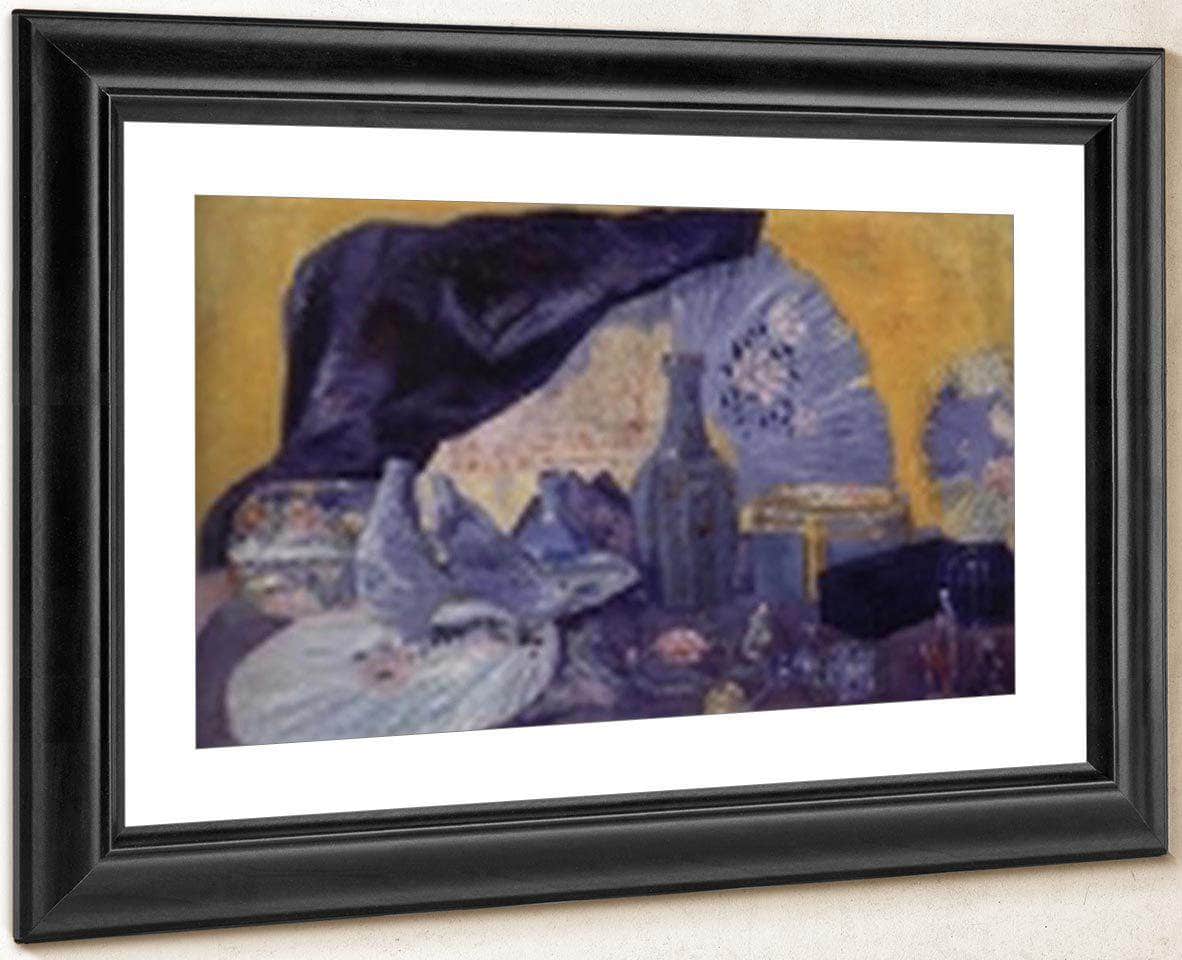 Harmony In Blue By James Ensor Fine Art Print