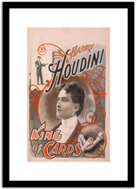 Harry King Of Cards  Vintage Poster Fine Art Print