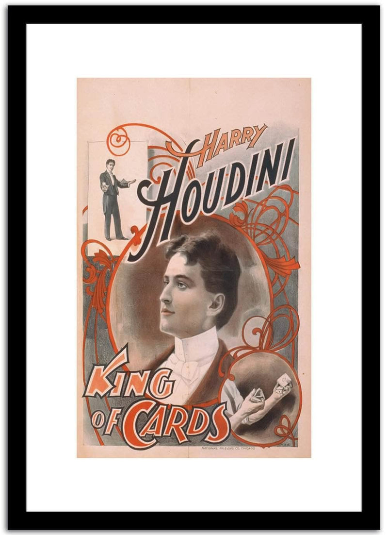 Harry King Of Cards  Vintage Poster Fine Art Print