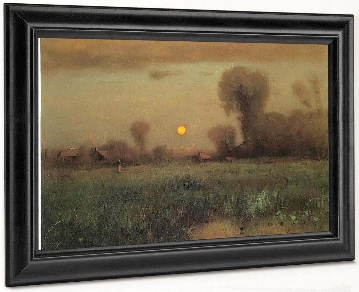 Harvest Moon By George Inness Fine Art Print