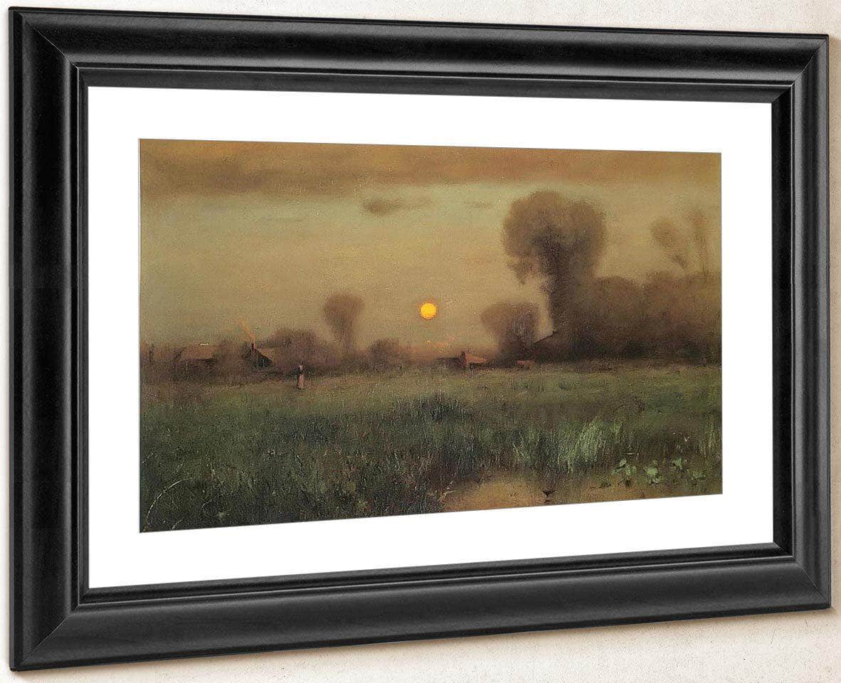 Harvest Moon By George Inness Fine Art Print