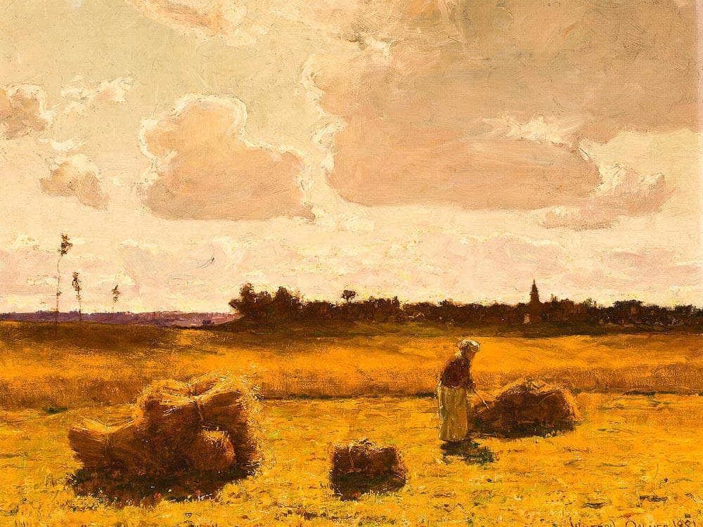 Harvest Time, 1881 By Walter Launt Palmer Fine Art Print