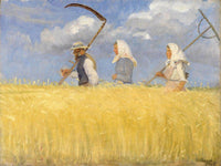 Harvesters 1905 By Anna Ancher Fine Art Print