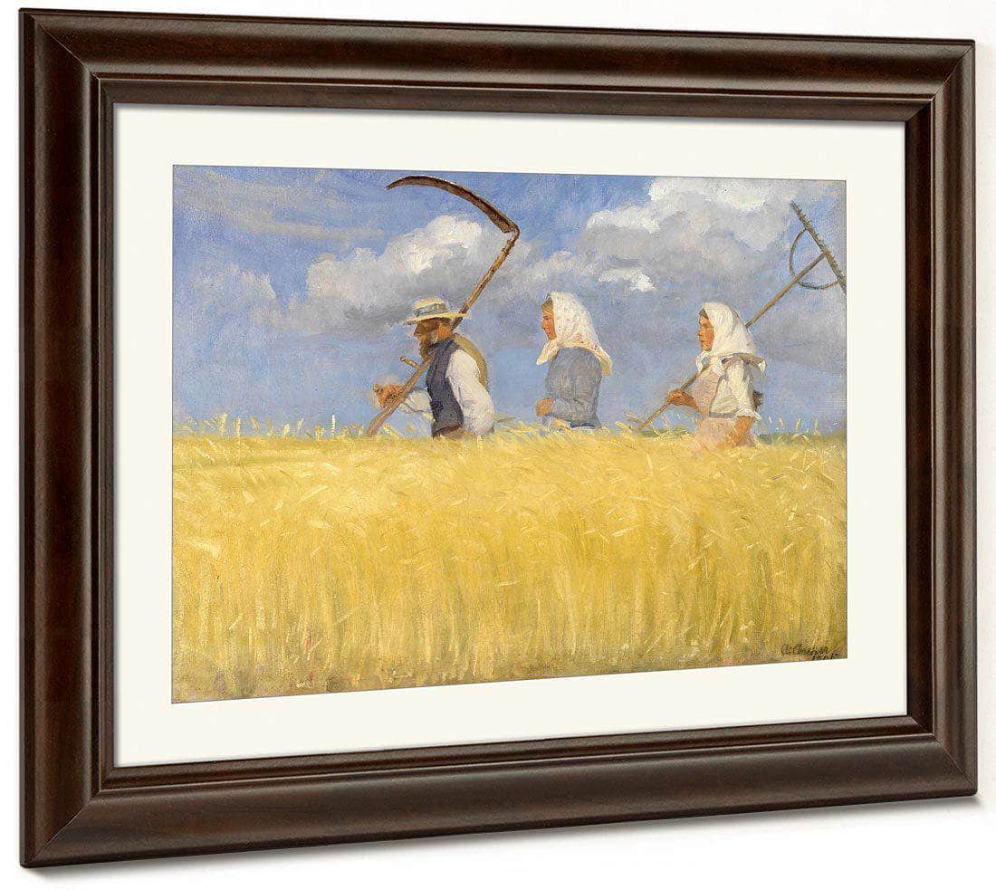 Harvesters 1905 By Anna Ancher Fine Art Print