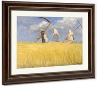 Harvesters 1905 By Anna Ancher Fine Art Print