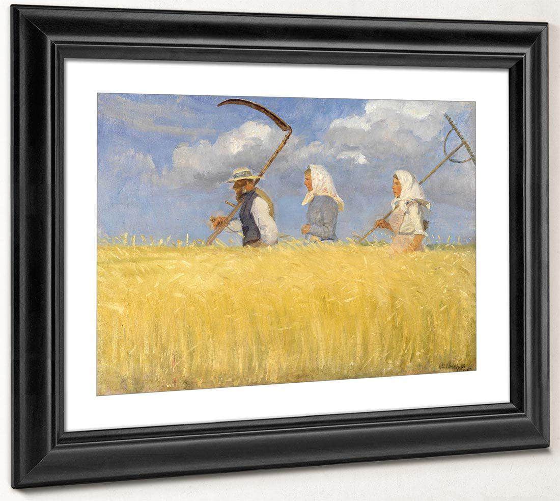 Harvesters 1905 By Anna Ancher Fine Art Print