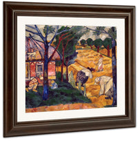 Harvesting 1907 By Natalia Goncharova Fine Art Print