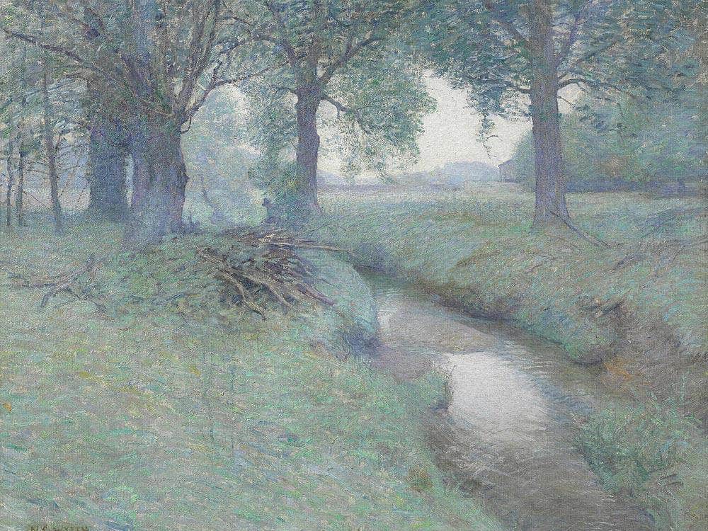 Harvey's Run By NC Wyeth Fine Art Print