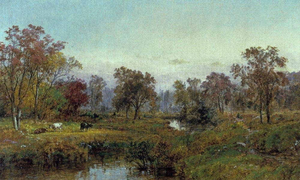 Hastings On Hudson By Cropsey Jasper Francis Fine Art Print