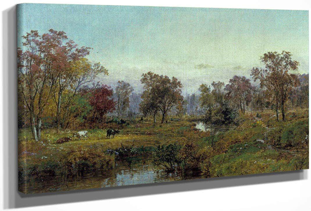 Hastings On Hudson By Cropsey Jasper Francis Fine Art Print